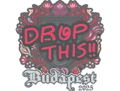 Sticker | drop | Budapest 2025 image