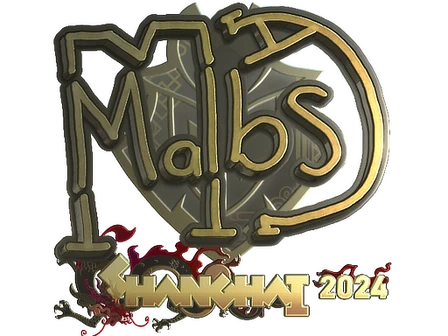Sticker | malbsMd (Gold) | Shanghai 2024 image