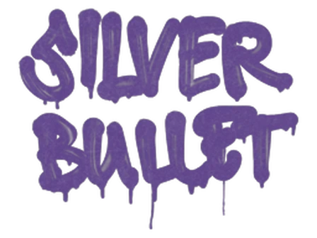 Sealed Graffiti | Silver Bullet (Monster Purple) image