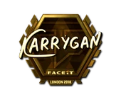 Sticker | karrigan (Gold) | London 2018 image