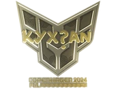 Sticker | kyxsan (Gold) | Copenhagen 2024 image