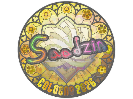 Sticker | saadzin (Holo) | Cologne 2026 image