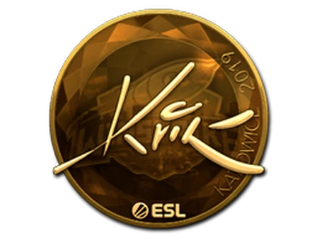 Sticker | Kvik (Gold) | Katowice 2019 image