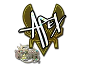Sticker | apEX (Glitter, Champion) | Paris 2023 image