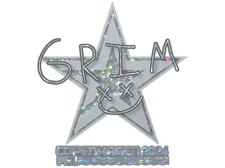 Sticker | Grim (Glitter) | Copenhagen 2024 image