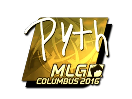 Sticker | pyth (Gold) | MLG Columbus 2016 image