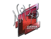 Sticker | NiKo (Foil) | Boston 2018 image