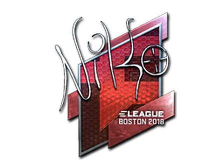 Sticker | NiKo (Foil) | Boston 2018 image