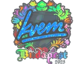 Sticker | Kvem (Holo) | Budapest 2025 image