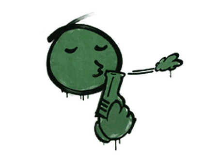 Sealed Graffiti | Quickdraw (Jungle Green) image