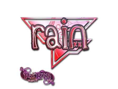 Sticker | rain (Holo) | Paris 2023 image