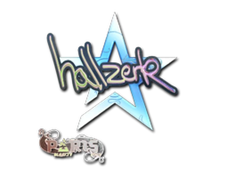 Sticker | hallzerk (Holo) | Paris 2023 image