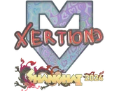 Sticker | xertioN (Holo) | Shanghai 2024 image