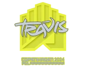 Sticker | TRAVIS | Copenhagen 2024 image