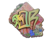 Sticker | sk0R (Holo) | Rio 2022 image