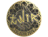 Sticker | tN1R (Gold) | Cologne 2026 image