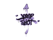 Sealed Graffiti | Jump Shot (Violent Violet) image