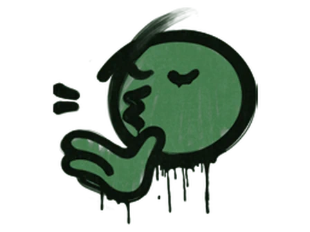 Sealed Graffiti | Chef Kiss (Jungle Green) image