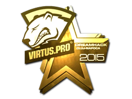 Sticker | Virtus.Pro (Gold) | Cluj-Napoca 2015 image