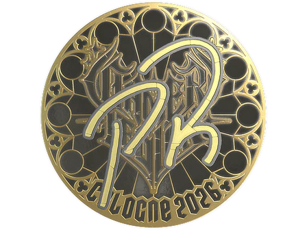 Sticker | PR (Gold) | Cologne 2026 image