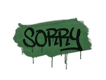 Sealed Graffiti | Sorry (Jungle Green) image