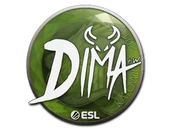 Sticker | Dima | Katowice 2019 image