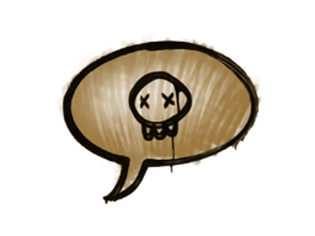 Sealed Graffiti | Death Sentence (Desert Amber) image