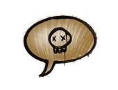 Sealed Graffiti | Death Sentence (Desert Amber) image