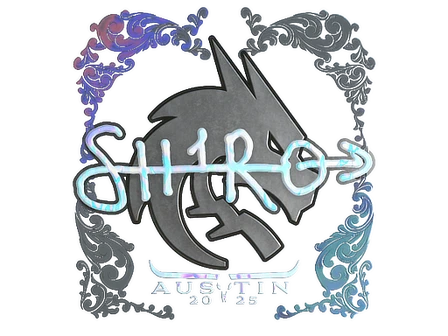 Sticker | sh1ro (Holo) | Austin 2025 image