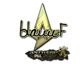 Sticker | blameF (Gold) | Antwerp 2022 image