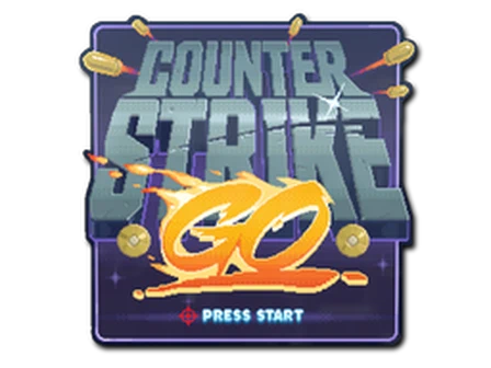 Sticker | Press Start image