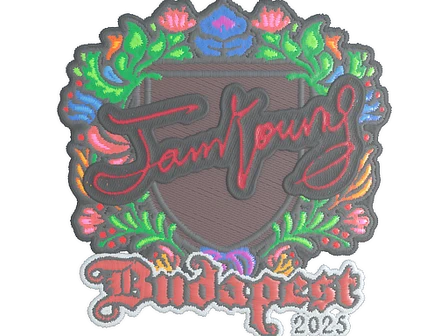 Sticker | JamYoung (Embroidered) | Budapest 2025 image