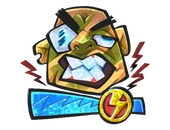 Sticker | Overloaded (Glitter) image