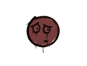 Sealed Graffiti | Worry (Brick Red) image