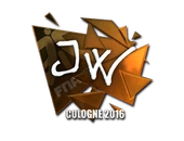 Sticker | JW (Foil) | Cologne 2016 image