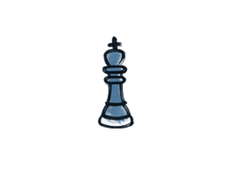Sealed Graffiti | Chess King (Monarch Blue) image