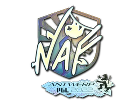 Sticker | NAF (Holo) | Antwerp 2022 image