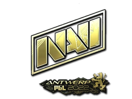 Sticker | Natus Vincere (Gold) | Antwerp 2022 image
