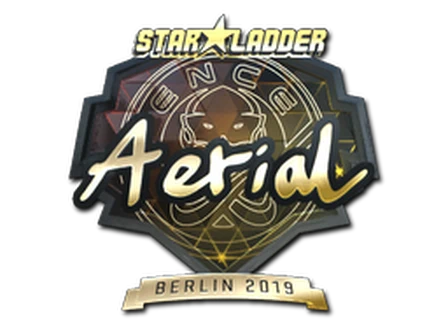 Sticker | Aerial (Gold) | Berlin 2019 image