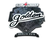 Sticker | Golden (Foil) | Berlin 2019 image