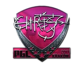 Sticker | chrisJ (Foil) | Krakow 2017 image
