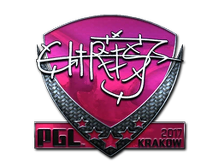 Sticker | chrisJ (Foil) | Krakow 2017 image