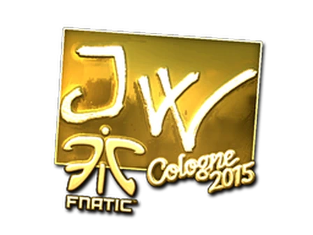 Sticker | JW (Gold) | Cologne 2015 image