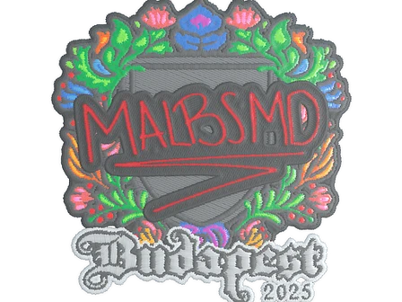 Sticker | malbsMd (Embroidered) | Budapest 2025 image