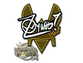 Sticker | ZywOo (Glitter, Champion) | Paris 2023 image
