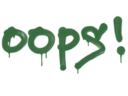 Sealed Graffiti | Oops (Jungle Green) image