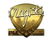 Sticker | Magisk (Gold) | Krakow 2017 image