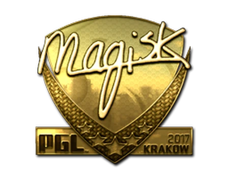 Sticker | Magisk (Gold) | Krakow 2017 image