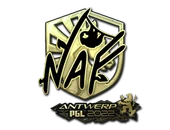 Sticker | NAF (Gold) | Antwerp 2022 image