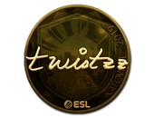 Sticker | Twistzz (Gold) | Katowice 2019 image